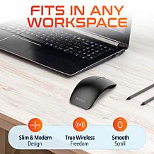 Delton S10 Curved Wireless Ergonomic Computer Mouse
