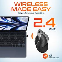 Delton S22 Ergonomic Vertical Wireless Computer Mouse