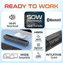 Delton SB380 50-Watt Hi-Fi Computer Speaker Soundbar