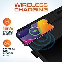 Delton Wireless Charger + Digital Notepad Mouse Pad w/ Wireless Mouse