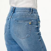 Democracy "Ab"solution® High-Rise Kick Flare Jean with Slits