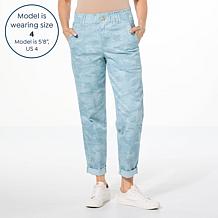 Democracy Skyrise Pull-On Barrel Leg Pant
