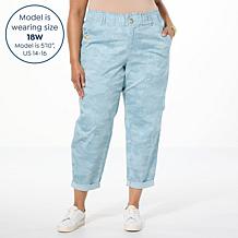 Democracy Skyrise Pull-On Barrel Leg Pant