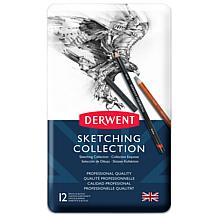 DERWENT Graphic Sketching 12-piece Pencil Set