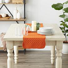 Design Imports 13" x 72" Quilted Farmhouse Table Runner