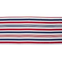 Design Imports 14" x 108" Patriotic Stripe Outdoor Table Runner