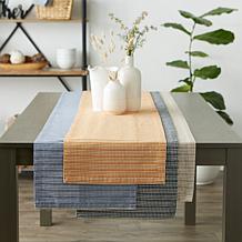 Design Imports 14" x 72" Farmhouse Gingham Table Runner
