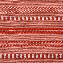 Design Imports 15" x 108" Braided Stripe Fringed Table Runner