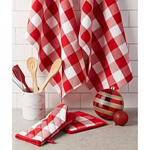 Design Imports 3-pack Buffalo Check Kitchen Towels