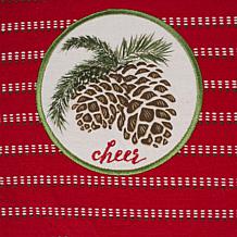Design Imports Assorted Noel Kitchen Towel Set of 3