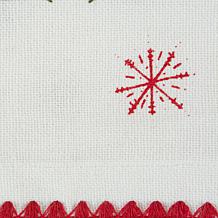 Design Imports Assorted Noel Printed Kitchen Towel Set of 2