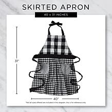 Design Imports Blue Blossom Printed Apron 