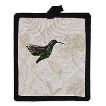 Design Imports Botanical Apron Kitchen Set of 3