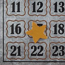 Design Imports Chalkboard Galvanized Days Til Christmas Calendar