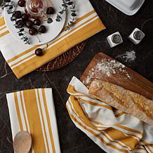 Design Imports Chef Stripe Kitchen Towels 3-pack