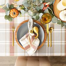 Design Imports Cozy Picnic Plaid 52" x 52" Tablecloth