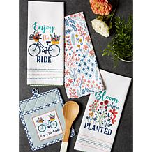 Design Imports Enjoy the Ride Kitchen 4-pack