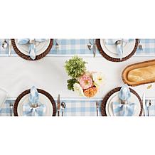 Design Imports Garden Bunny Printed Table Runner - 14" x 108"