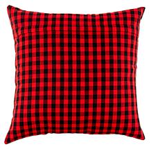 Design Imports Gingham Buffalo Check Pillow Covers Set of 4