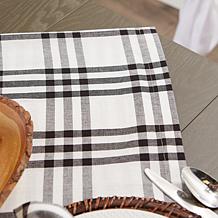 Design Imports Homestead Plaid Table Topper - 40" x 40"