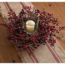 Design Imports Jute Double Border Table Runner 14-inch by 108-inch
