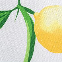 Design Imports Lemon Bliss Print Outdoor Tablecloth - 60" x 120"