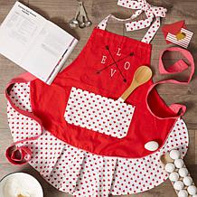 Design Imports Love Struck Ruffle Apron