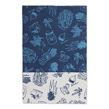 Design Imports Market Print Fridge Liners 6-pack