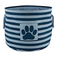 https://i03.hsncdn.com/is/image/HomeShoppingNetwork/prodgrid/design-imports-polyester-round-stripe-paw-patch-pet-bin-d-20210108160602453~9932086w.jpg