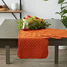 Design Imports Quilted Farmhouse Placemat 6-pack