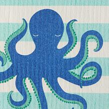 Design Imports Set of 3 Octopus Swedish Dishcloths