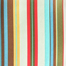Design Imports Summer Stripe Outdoor Round Tablecloth - 60"
