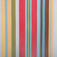 Design Imports Summer Stripe Outdoor Tablecloth w/Zipper - 60" x 84"