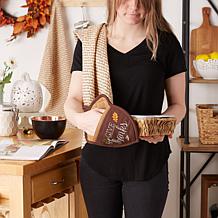 Design Imports Thanks Acorn Potholder Gift Set