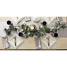 Design Imports Velvet Table Runner 14" x 72"