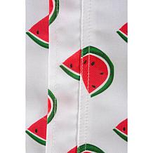 Design Imports Watermelon Outdoor Tablecloth w/Zipper - 60" x 120"