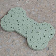 DexyPaws Sage Green Bone Enrichment Snuffle Mat