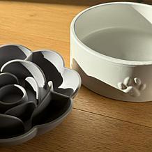 DexyPaws Sage Green Ceramic Dog Bowl 26oz