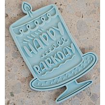 DexyPaws Seafoam Bark Day Bash Enrichment Lick Mat