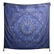 DG2 by Diane Gilman 30th Anniversary Celestial Printed Scarf