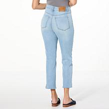 DG2 by Diane Gilman Coolmax® Stretch Denim Essential Crop Jean