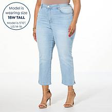 DG2 by Diane Gilman Coolmax® Stretch Denim Essential Crop Jean