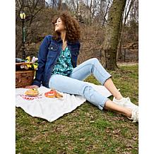 DG2 by Diane Gilman Coolmax® Stretch Denim Essential Crop Jean