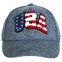 DG2 by Diane Gilman Denim USA Baseball Cap