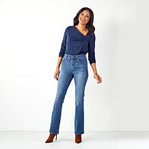 DG2 by Diane Gilman Infinity Stretch Tri-Fit Bootcut Jean
