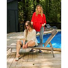 DG2 by Diane Gilman Jacquard Double Layer Top