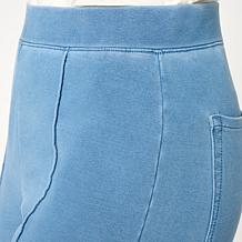 DG2 by Diane Gilman Knit Flex Pull-On Pintuck Bootcut Pant