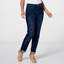 DG2 by Diane Gilman New Classic Stretch Americana Girlfriend Jean