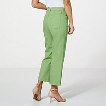 DG2 by Diane Gilman New Classic Stretch Cropped Trouser Jean