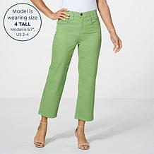 DG2 by Diane Gilman New Classic Stretch Cropped Trouser Jean